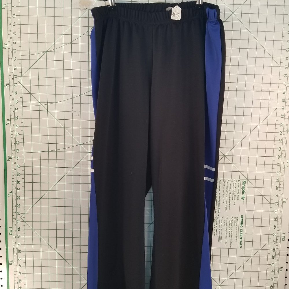 V Sport  Black/Blue Track Pants